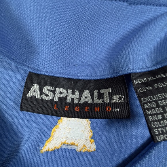 Starter ASPHALT LEGENDS All-State Stars 27 Stitched Baseball Jersey Blue/Gold XL - Picture 8 of 16